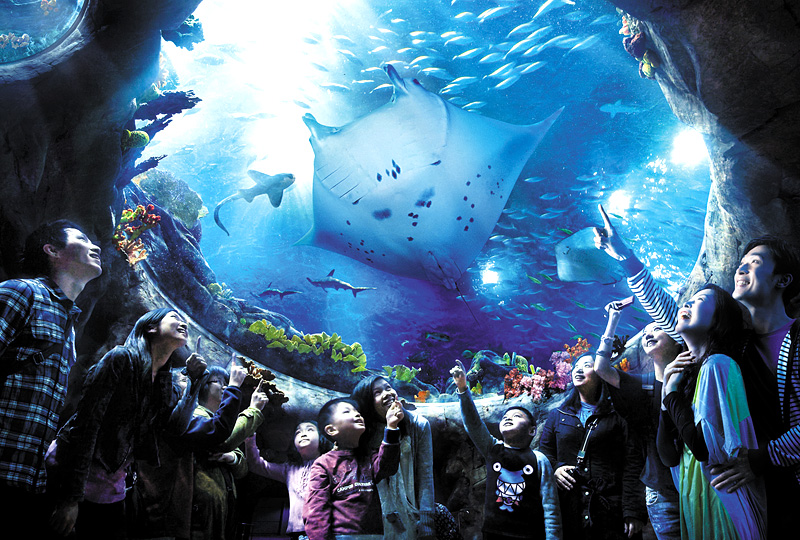 香港海洋公園動感天地夢幻水都