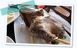 峇里島旅遊美食金黃髒鴨餐